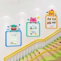 ราคา สติ๊กเกอร์ตกแต่งผนังลายการ์ตูนสัตว์ พร้อมเค้าโครงบันได สำหรับห้องเรียนอนุบาล (40070563610)