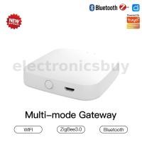 ราคา Moeshouse เกตเวย์อัจฉริยะหลายโหมด ZigBee3.0 WiFi บลูทูธ Mesh Hub ทํางานร่วมกับ Tuya Smart App ควบคุมเสียงผ่าน Alexa Google Home (28326157322)