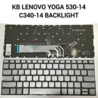 ราคา TOMBOL KB LENOVO YOGA 530-14 C340-14 BACKLIGHT คีย์บอร์ด LENOVO YOGA 530-14 530-14ARR 530-14IKB IDEAPAD C340-14 C340-14API C340-14IML C340-14IWL DELET ปุ่ม (40270791720)
