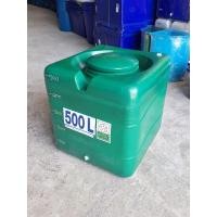 ราคา ถัง500ลิตรสีเขียวผลิตใหม่มือ1 มีมอก. ผลิตจากเม็ดพลาสติกSCG. ถังหนาแข็งแรงกว้าง80ซม. สูง80ซม. ยาว76ซม. (26658461200)