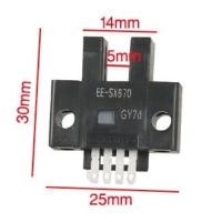 ราคา ส่งทุกวัน โฟโต้อิเล็กทริคเซนเซอร์ ออปโต้เซนเซอร์ เซ็นเซอร์ก้ามปู Photoelectric switch sensor base EE-SX670 จาก กทม (26092515952)