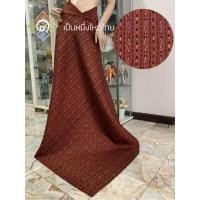 ราคา ผ้าไหมมัดหมี่แท้ ลายตำปั๊วะ หรือหมี่คั่น-หมี่ขอ ลายโบราณ ทอ 3 ตะกอ ผ้าไหม มัดหมี่ ผ้าไทย ทอมือ ไหมสุรินทร์ ไหมแท้ 100% (24166086267)