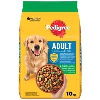 ราคา Pedigree เพดดิกรีสุนัขโตชนิดเม็ดรสไก่และตับย่าง 10กก. [9334214034294] (43273217177)