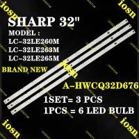 ราคา Sharp 32" ไฟ Led TV backlight LC-32LE260M LC-32LE265M LC-32LE263M บาร์ A-HWCQ32D676 หลอดโคมไฟ (26139596532)