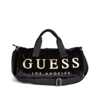 ราคา GUESS VELVET LOGO DUFFLE BAG (2147422942)