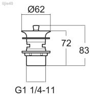 ราคา ส่วนลด 50% ❂✹♛AMERICAN STANDARD สะดืออ่างล้างหน้า A-8007 (แบบตัวล็อค) | สะดืออ่าง สะดืออ่างล้างหน้า (10060441787)
