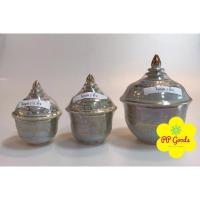 ราคา โถมุก โถลายไทย มุกทอง ขนาดเล็ก งานสวย ลงลายนำ้ทองแท้ (9168380881)