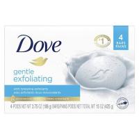 ราคา Dove Gentle Exfoliating 4x90g. สบู่โดฟ นำเข้าจากUSA แท้ แพ็ค4ก้อน (24511054332)