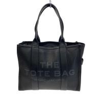 ราคา Marc Jacobs Tote Bag Purse มีสิ่งสกปรกด้านในหนัง Blk H020L01Fa21 Direct From Japan มือสอง (41920519008)