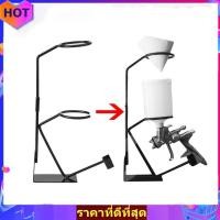 ราคา ที่ยึดปืนฉีดน้ำแรงโน้มถ่วง พร้อมที่ยึดตัวกรอง ที่ยึดปืนฉีดลมแบบติดผนังหรือตั้งโต๊ะ.ขาตั้งเครื่องพ่นสี, ขาตั้งที่วางปืนป้ (41817093453)