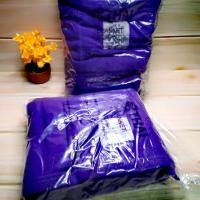 ราคา ผ้าห่มบนเครื่องบินการบินไทย เนื้อผ้าMicro Polyester ขนาด110*180ซม.สินค้าพร้อมส่ง (23372626821)