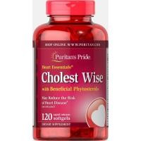 ราคา Heart Essential Cholest Wise with Plant Sterols 120 Softgels Puritan's Pride (1977280795)