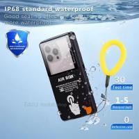 ราคา [JLK] Waterproof Phone Case for 6.9 Inch Universal Underwater Touch Screen with Lanyard Dustproof Drop Protection Ip68 New (41565664952)
