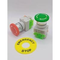 ราคา ส่งจาก กทม สวิทช์อีเมอร+เพจ EMERGENCY STOP อีเมอร์ ดอกเห็ด สวิตช์หมุนคลาย EMERGENCY STOP วางใวมาก (27542238837)