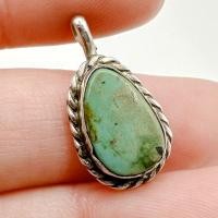 ราคา จี้เงินแท้ แต่งหินเทอร์คอยซ์ (24561624202)