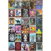 ราคา โปสเตอร์ ปก กราฟฟิก วง ดนตรี เฮฟวีเมทัล เมทัลลิกา METALLICA Cover MIX POSTER 24”x35” นิ้ว American Heavy Metal Band (5090919306)