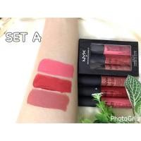 ราคา NYX Soft Matte Lip Cream 3 Piece Set เซ็ทลิปแมท Nyx ลิปเนื้อครีม (151613935)