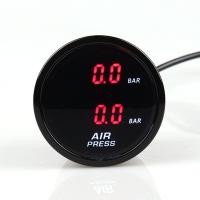 ราคา 2 นิ้ว จอแสดงผลคู่ เกจวัดแรงดันอากาศรถยนต์ เกจวัดแรงดันโช้คอัพรถยนต์ เกจวัดแรงดันถังอากาศรถยนต์ (28876320870)