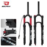 ราคา Bolany MTB sususpension Rebound ปรับ Double Air Fork 26/27 .5er/29er แมกนีเซียมอัลลอยด์100มม. 32 RL จักรยานอุปกรณ์เสริม (28637014757)