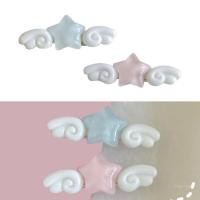 ราคา Crazy Cute 90s Aesthetic Duckbill Star Wing Hairpin สําหรับผู้หญิงน่ารัก Charm กิ๊บติดผม (29827836247)