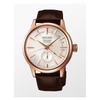 ราคา Seiko Presage Platinum Special Edition Steel Leather Watch SSA346J,SSA346J1 (1603275667)