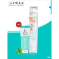 ราคา แปรงพร้อมยาสีฟัน SKYNLAB แบบพกพา (1533412631)