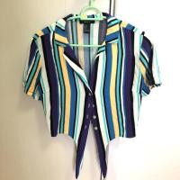 ราคา เสื้อครอป Forever21 ผูกเอว น่ารักมากกกก size. S (3105931643)