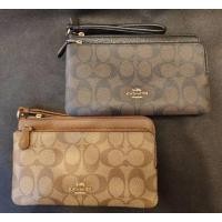 ราคา กระเป๋า COACH คล้องมือ 2 ซิป รหัส C5576 ของแท้ 100% สินค้าพร้อมส่ง (29305277433)