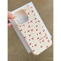 ราคา เคสโทรศัพท์หนังคุณภาพสูงลายโบว์เชอร์รี่สีแดงเหมาะสำหรับ Apple รุ่นต่างๆ: ตั้งแต่ iPhone 7ไปจนถึง iPhone 15 Series-ดีไซน์ที่ทนทานและมีสไตล์6xg2 (27107019704)