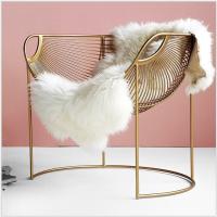 ราคา ♞Nordicเหล็กเดี่ยวเก้าอี้โซฟาขนาดเล็กLazy Leisureเก้าอี้Simple Hollow Goldenเก้าอี้โซฟาเดี่ยว (26718946115)