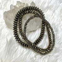 ราคา กำไลข้อมือ ไพไรต์ Pyrite เพชรหน้าทั่ง หินนางกวัก เรียกทรัพย์ เสริมโชค ทรงล้อรถ เจียเหลี่ยม *เล่นแสงสวยมาก* (16785108261)