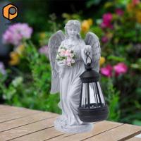 ราคา [สวย] ตุ๊กตานางฟ้าในสวนพร้อมไฟพลังงานแสงอาทิตย์ 14x7x23 ซม. สําหรับระเบียง (40670997857)