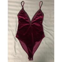 ราคา บอดี้สูท forever21 สีชมพูม่วงกำมะหยี่ (5469427176)