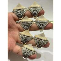 ราคา แหวนเงินแท้ 92.5 ลายครุฑ หัวกระเบน 3 ซม. (25016517217)