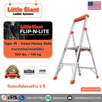 ราคา บันไดอลูมิเนียม FLIP-N-LITE 4', 2 ขั้น รุ่น 15272-001 "LITTLE GIANT" (18134145574)