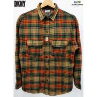 ราคา DKNY แท้ เสื้อเชิ๊ตแขนยาวลายสก๊อตสุดเท่ห์ (2256936392)
