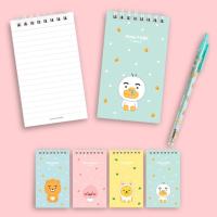 ราคา Kakao Friends Mini Notepad Top Spiral Portable Notepad 80x135mm 50 แผ่น (42472423939)