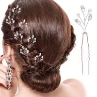 ราคา 2 ชิ้นมุกดอกไม้เจ้าสาวผม Pins - Rhinestone ดอกไม้งานแต่งงานผมชิ้น - Headpiece, ผมส้อม - แฟชั่นเงินอุปกรณ์ผมงานแต่งงาน - ทอง Tiaras Leaf Headdress (29554792274)