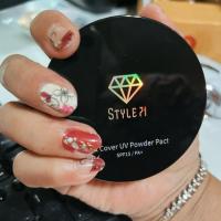 ราคา ตลับเปล่าภายในตลับแป้งพัฟอัดแข็ง ( มีแถมพัฟ) (19885647553)