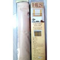 ราคา ม่านพับสำเร็จรูป Roman Blind สีครีม-ส้ม (1442363226)