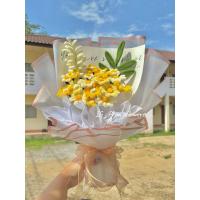 ราคา ช่อดอกเดซี่สีเหลือง ลวดกำมะหยี่ (26536500670)
