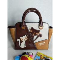 ราคา กระเป๋าถือพร้อมสะพายข้างหนังออยล์ แบรนด์Sammaoแท้ 100% สไตล์วินเทจ (13412544516)