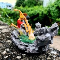 ราคา โมเดลวันพีชของแท้ 100% ลูฟี่ ฟิกเกอร์ มือ2 (3745609865)