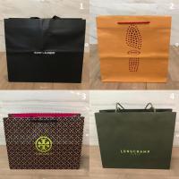 ราคา ถุง ถุงกระดาษ แบรนด์ SAINT LAURENT , TODS ,TORY BURCH , LONGCHAMP ของแท้ ถุงใส่ของ แบรนด์เนม แท้ ช่วยป้องกันของข้างใน (21066871287)