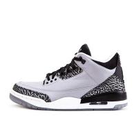 ราคา ฟิกเกอร์ Nike Air Jordan 3 Retro "Wolf Grey" Sneakers 136064-004 Like New (24435301527)