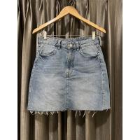 ราคา H&M แท้มือสองสภาพใหม่กระโปรงยีน (19768207527)