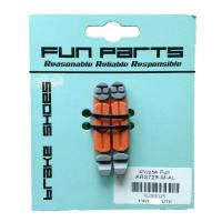 ราคา ผ้าเบรคจักรยานสำหรับเบรคที่มีฝัก FUN รุ่น ARS72R-M-AL (2095978651)