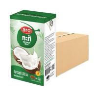 ราคา aro เอโร่ กะทิยูเอชที 1000มล. (12กล่อง) ยกลัง น้ำกะทิกล่อง (43020579899)