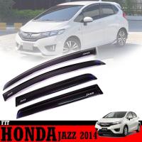 ราคา กันสาด คิ้วกันสาด รถเก๋ง HONDA แจ๊ส คิ้วกันสาดประตู กันสาดประตู ฮอนด้า JAZZ 2014-2016 สีดำ (7689917010)