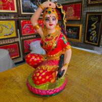 ราคา รูปปั้น องค์พระแม่ธรณี สูง 16 นิ้ว พระแม่ธรณี องค์พระแม่ธรณีสีแดง องค์ (40617319047)